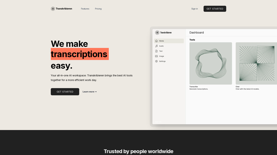 transkribieren | transcribe in seconds