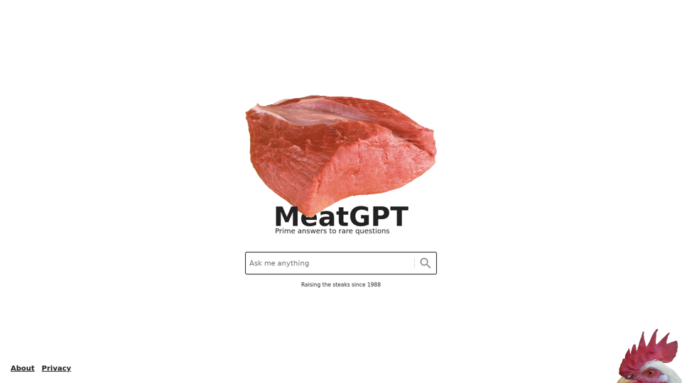 MeatGPT AI Website