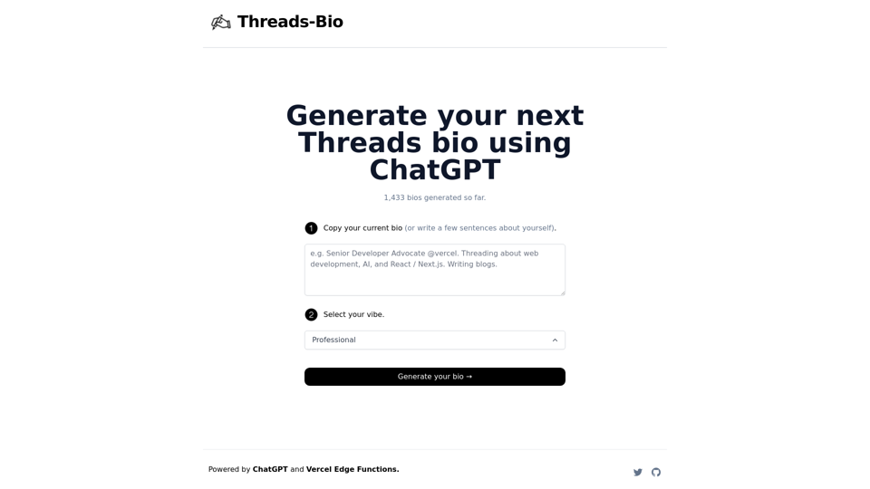 Threads 바이오 제너레이터 Threads 바이오 제너레이터