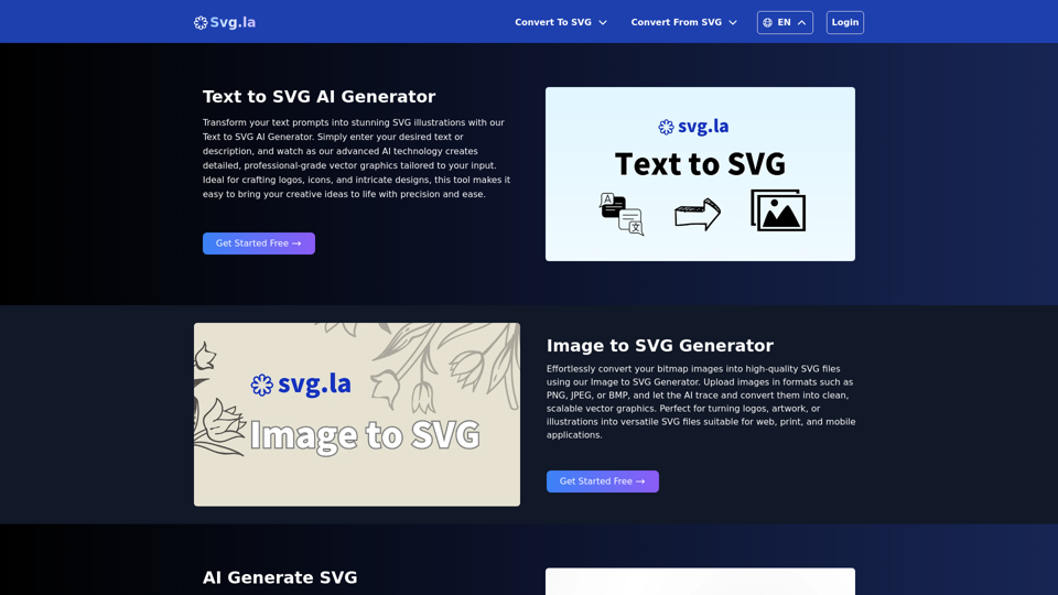 Text to SVG AI Generator - AI-Powered SVG Tools