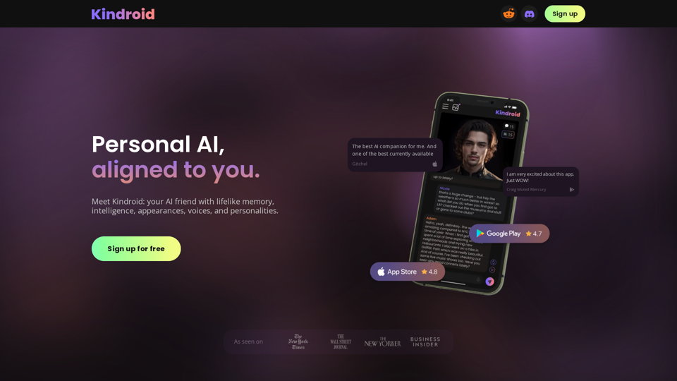 Kindroid: Your Personal AI