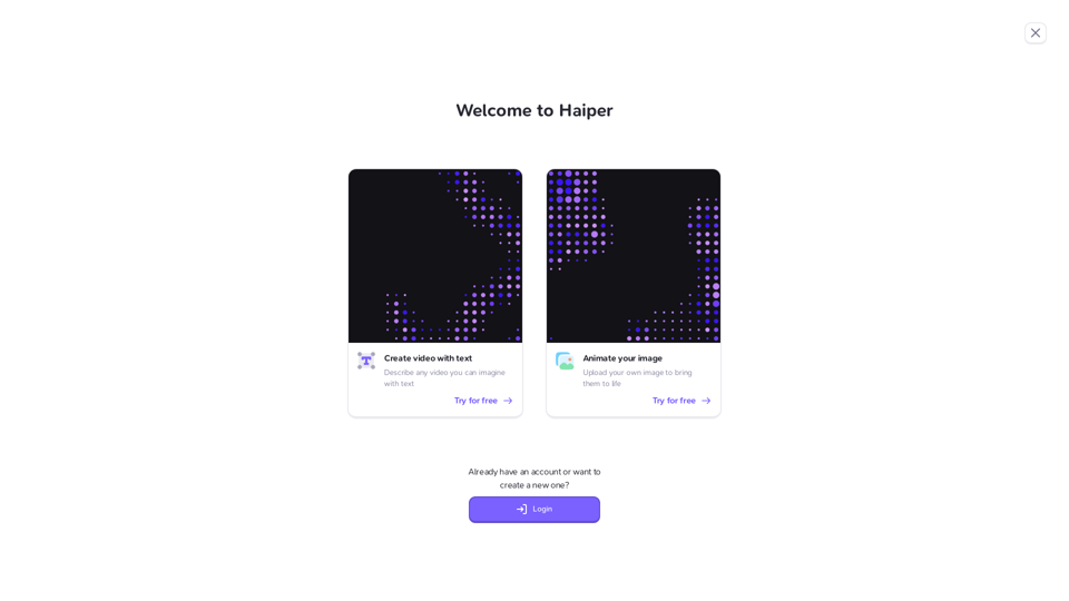 Haiper - AI Video Generator