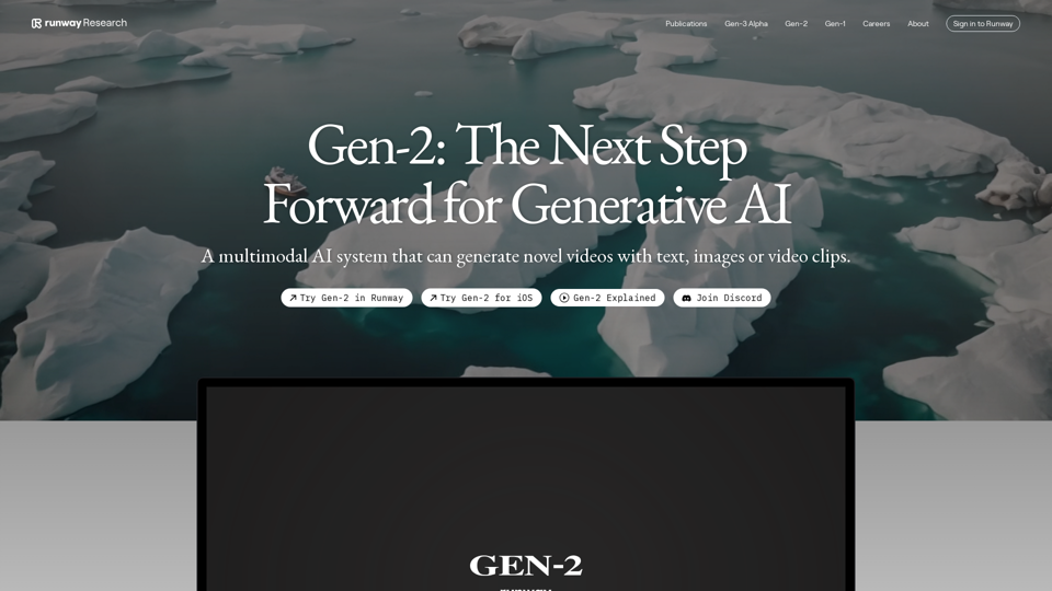 Gen-2 by Runway AI