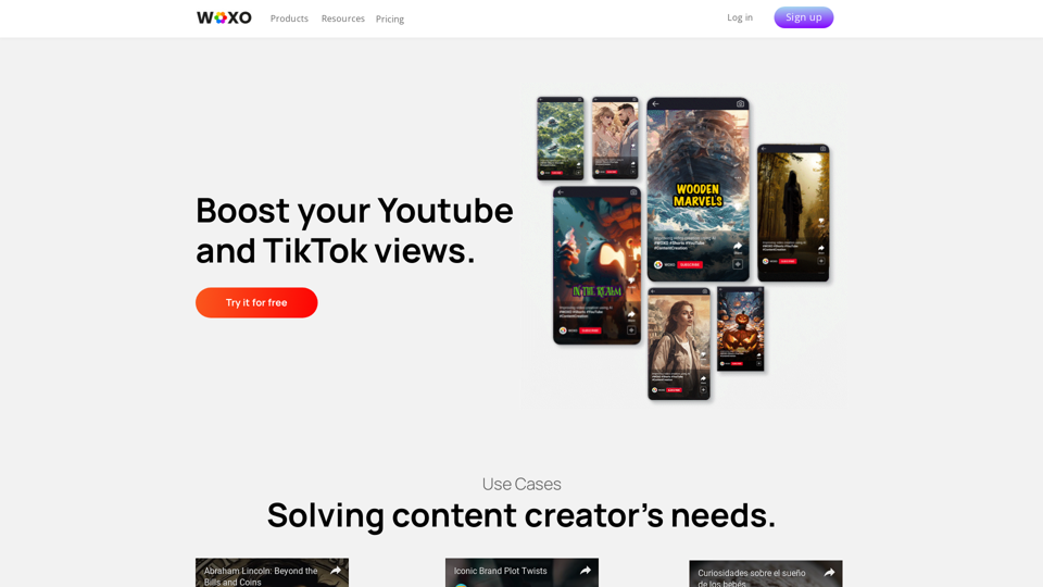 WOXO: AI Video Generator for Social Content