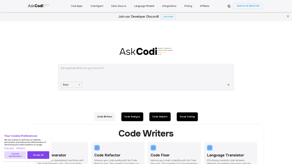 AskCodi - 인공지능 코딩 도우미 AskCodi - 인공지능 코딩 도우미
