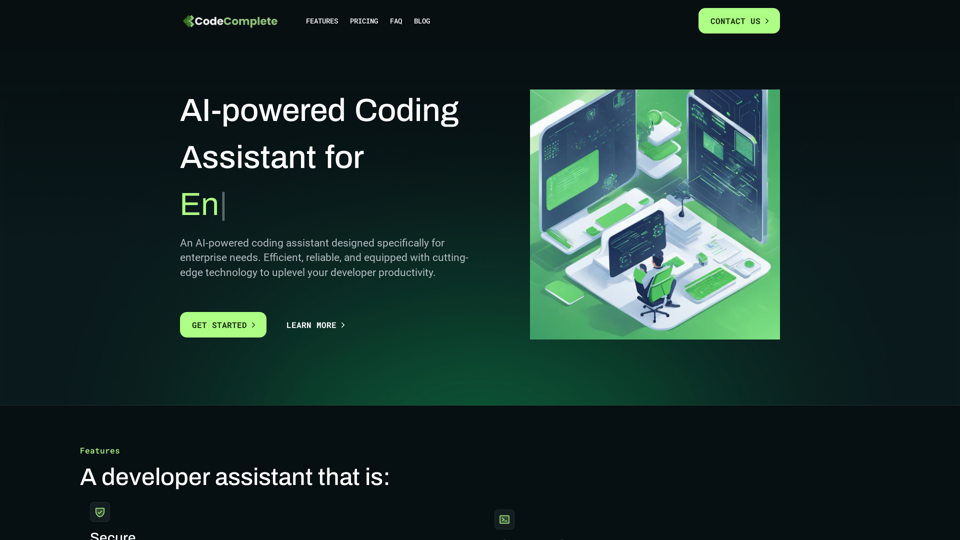 CodeComplete: AI Coding Assistant for Enterprise