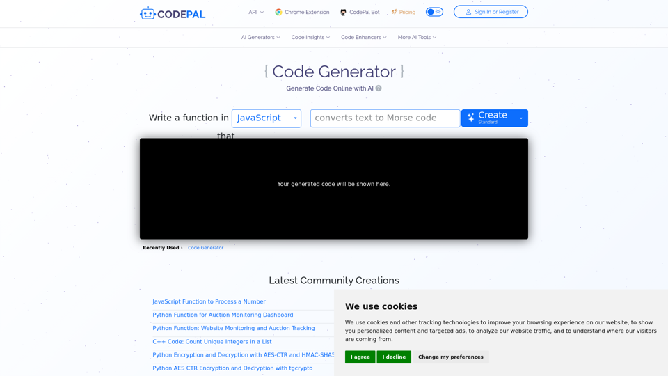 Code-Generator - CodePal