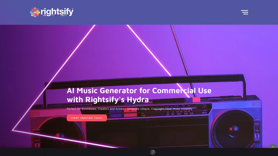 Hydra - AI-Musikgenerator von Rightsify