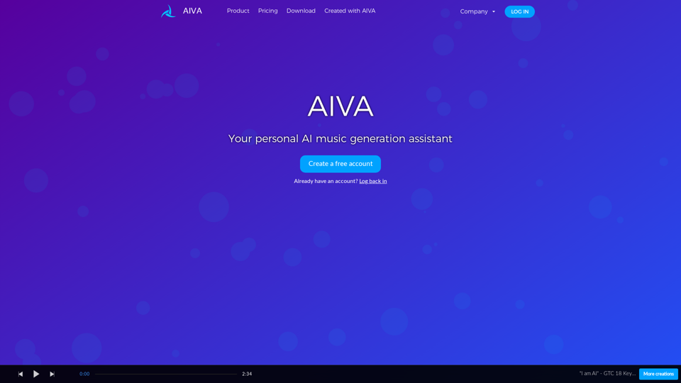 AIVA, the AI Music Generation Assistant