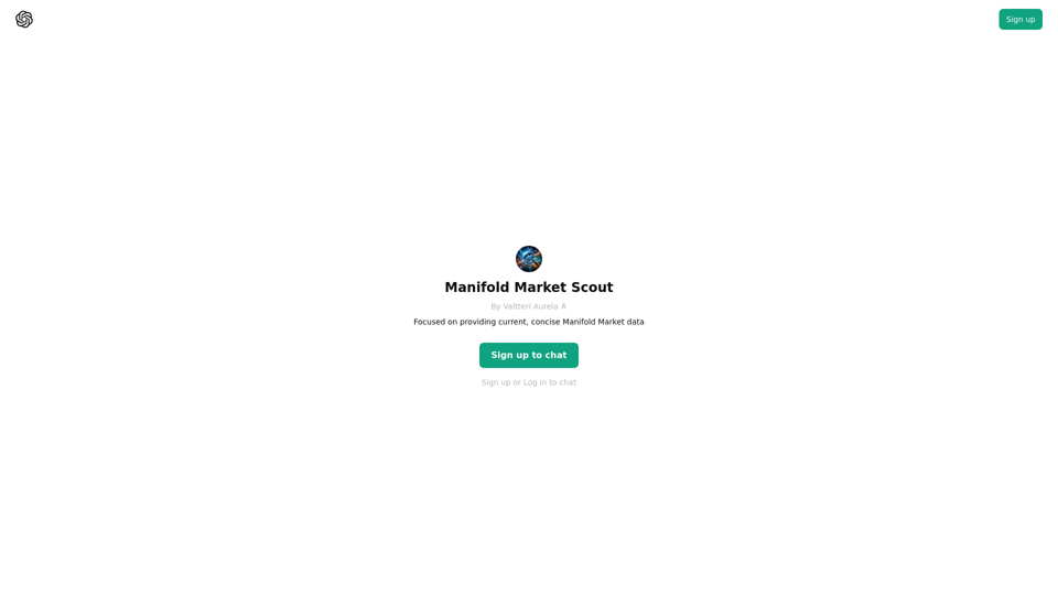 ChatGPT - Manifold Market Scout