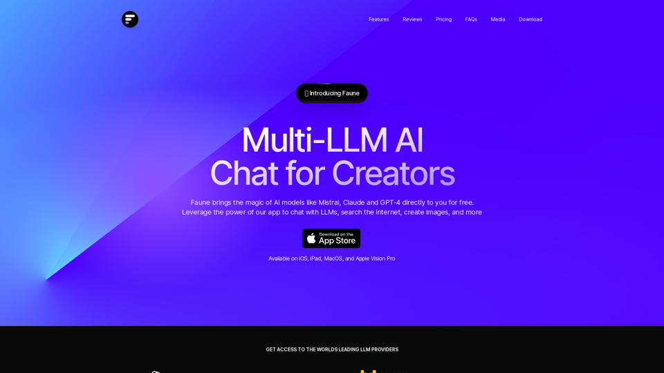 Faune - 多语言AI聊天与搜索。 Faune - 多语言AI聊天与搜索。