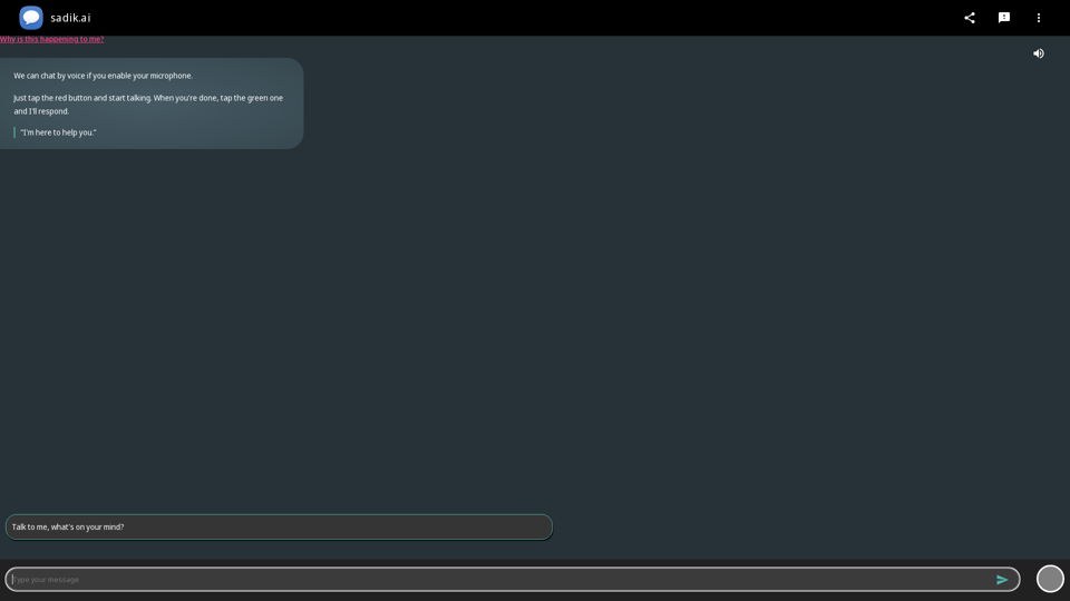 Chat with Sadik | sadik.ai