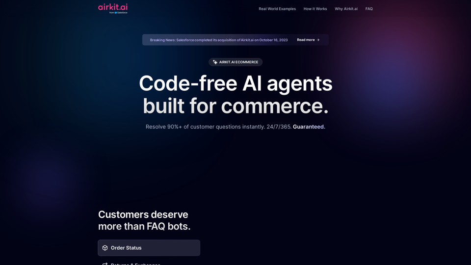 Airkit AI-E-Commerce