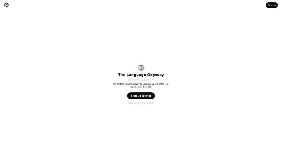 ChatGPT - The Language Odyssey