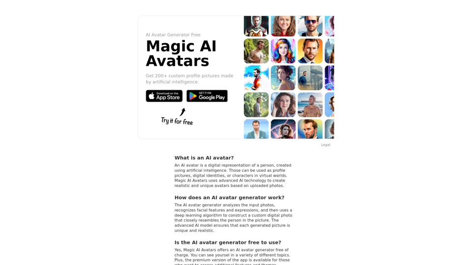 Magic AI Avatars - Mind-blowing AI avatars