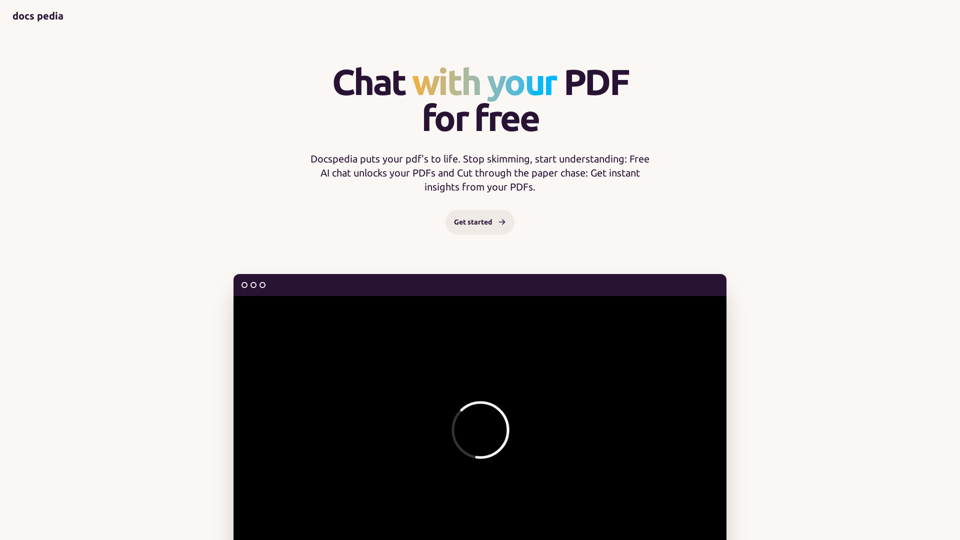 Chatten Sie mit Ihrem PDF | DocsPedia