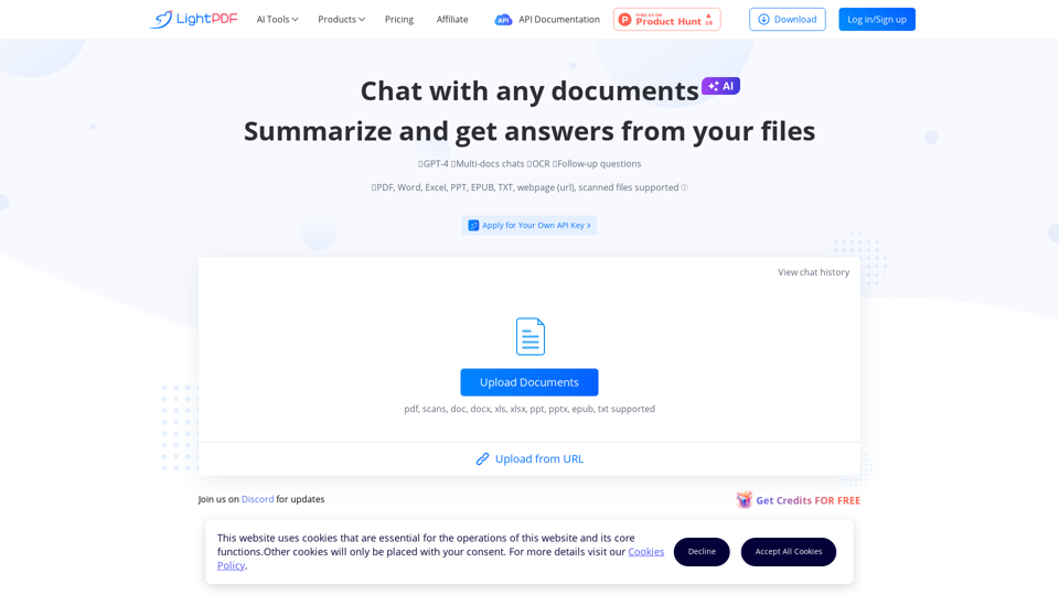 The ultimate GPT-powered PDF AI assistant to chat with PDF