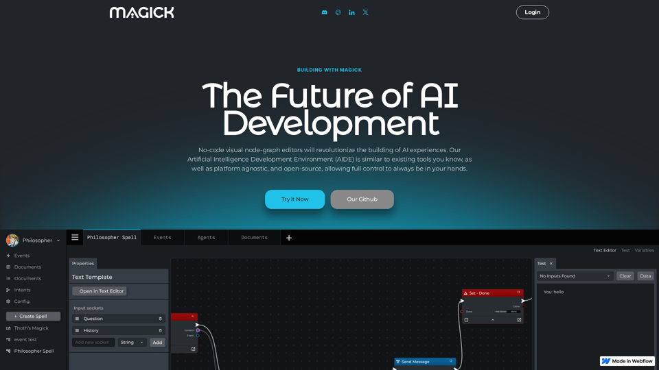 Magick - AI 创作者的前沿工具 Magick - AI 创作者的前沿工具