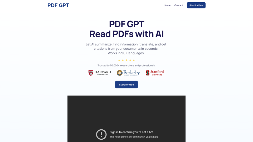 PDF GPT: #1위 PDF와 AI 채팅 PDF GPT: #1위 PDF와 AI 채팅