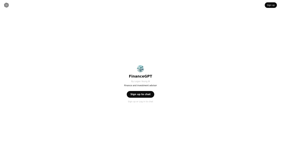 ChatGPT - FinanceGPT