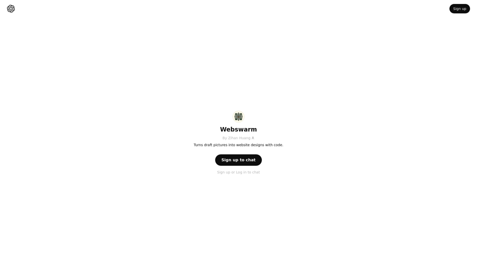 ChatGPT - Webswarm