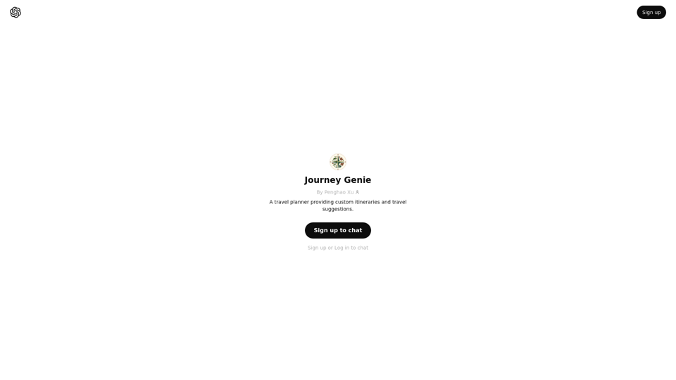 ChatGPT - Journey Genie ChatGPT - Journey Genie