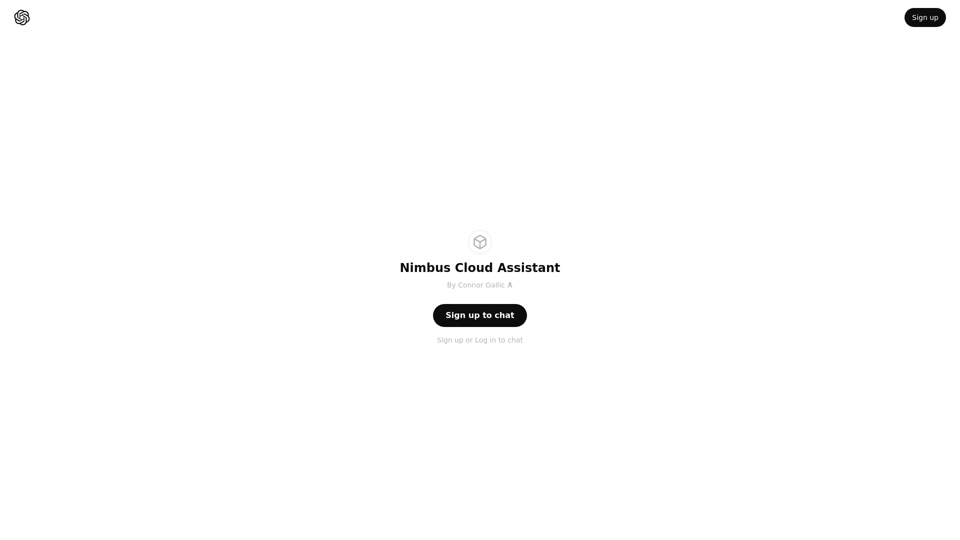 ChatGPT - Wolken-Cloud-Assistent