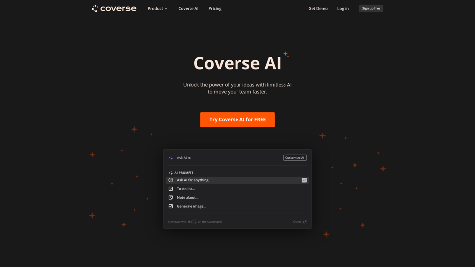 All your team materials and content are in one place | Coverse