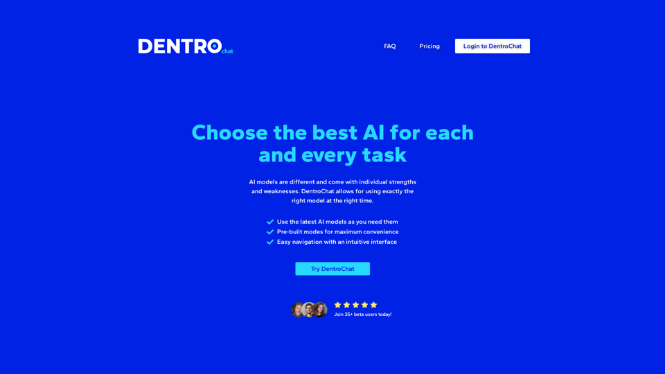 DentroChat – AI Chat Reimagined