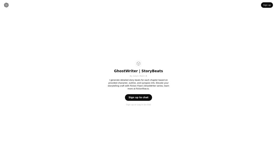 ChatGPT - GeisterAutor | StoryBeats