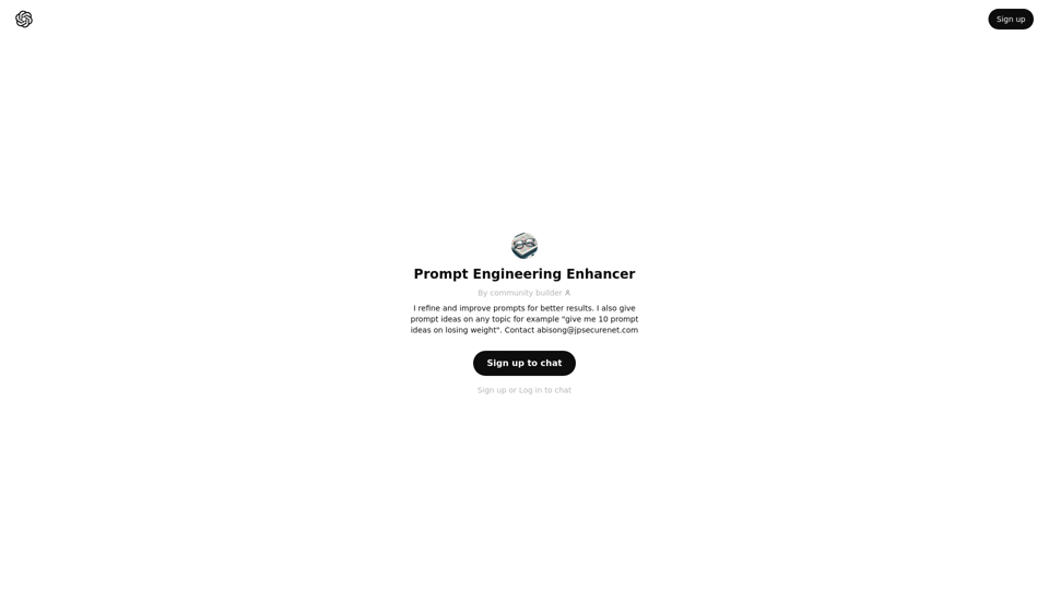 ChatGPT - Prompt Engineering Enhancer