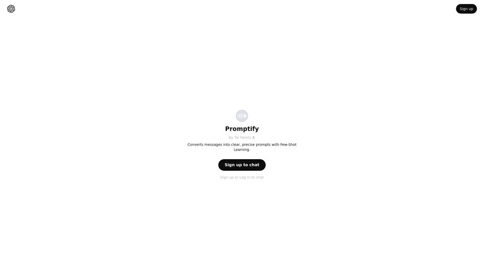 ChatGPT - Promptify AI