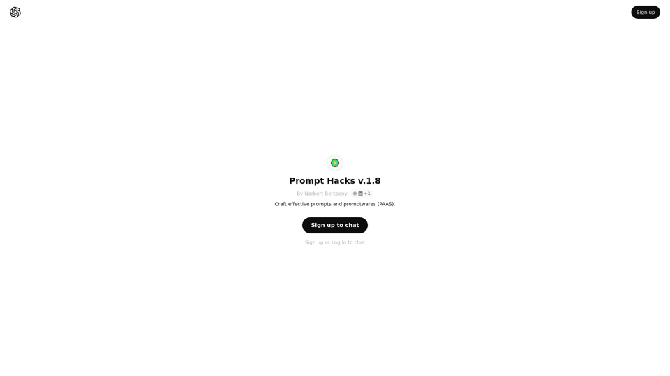 ChatGPT - Prompt-Hacks v.1.8