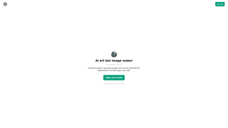 ChatGPT - AI art bot image maker