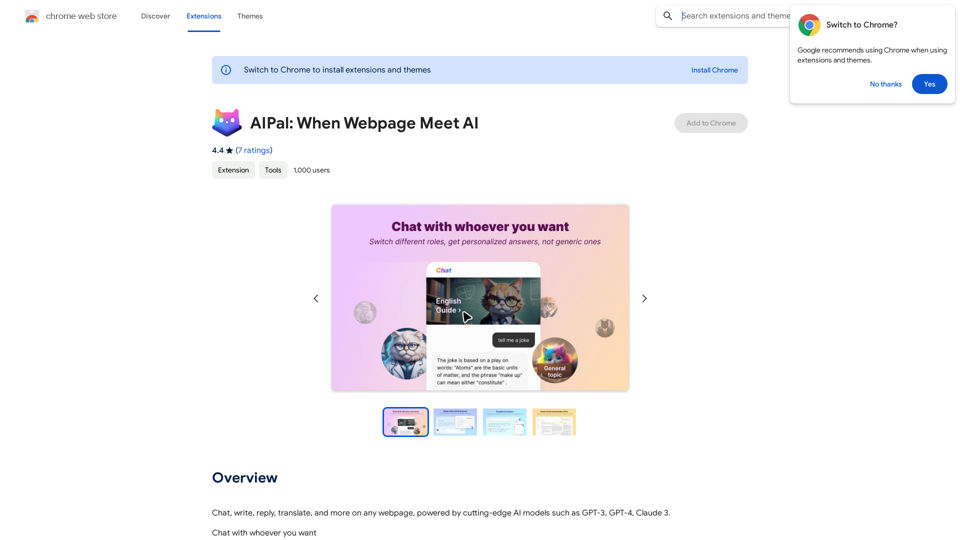 AIPal: Wenn Webpage AI trifft