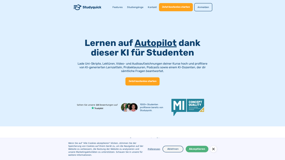 Lernaufwand halbieren dank dieser KI für Studenten