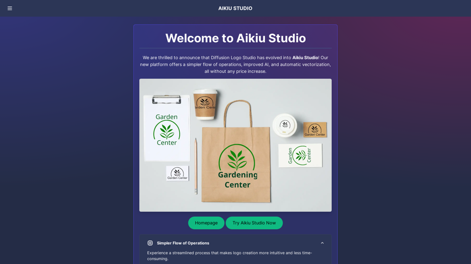 Welcome to Aikiu Studio: The Next Evolution in Logo Creation