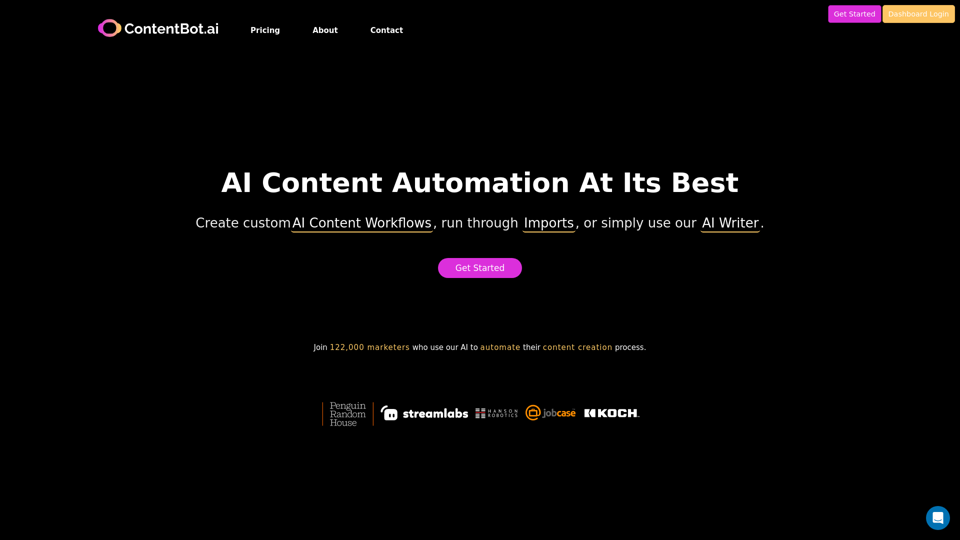 ContentBot - AI Content Automation and Workflows