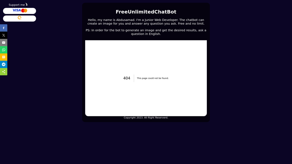 FreeUnlimitedChatBot