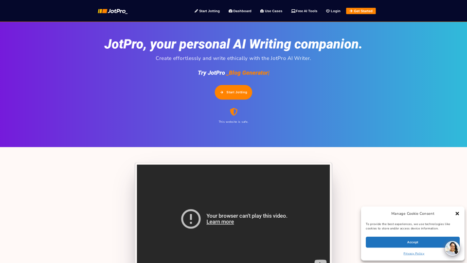 JotPro • AI Writer, Content Generator & Writing Assistant