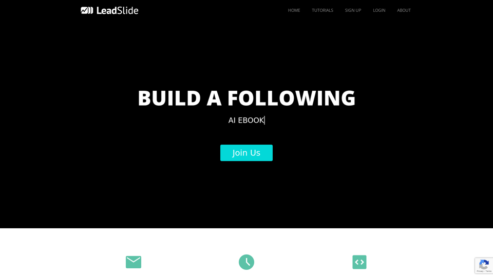 Leadslide AI Ebook 크리에이터 및 마케팅 펀넬 - LeadSlide의 AI 파워 Ebook 크리에이터 및 이메일 펀넬 플러그인으로 워드프레스의 콘텐츠 마케팅 전략을 변환하세요. 눈부신 이북을 생성하고, 포괄적인 이메일 펀넬을 구축하고, 노력 없이 청중을 성장하세요. 코딩 지식이 필요하지 않으며, 모두 AI의 힘에 의해 뒷받침됩니다. Leadslide AI Ebook 크리에이터 및 마케팅 펀넬 - LeadSlide의 AI 파워 Ebook 크리에이터 및 이메일 펀넬 플러그인으로 워드프레스의 콘텐츠 마케팅 전략을 변환하세요. 눈부신 이북을 생성하고, 포괄적인 이메일 펀넬을 구축하고, 노력 없이 청중을 성장하세요. 코딩 지식이 필요하지 않으며, 모두 AI의 힘에 의해 뒷받침됩니다.