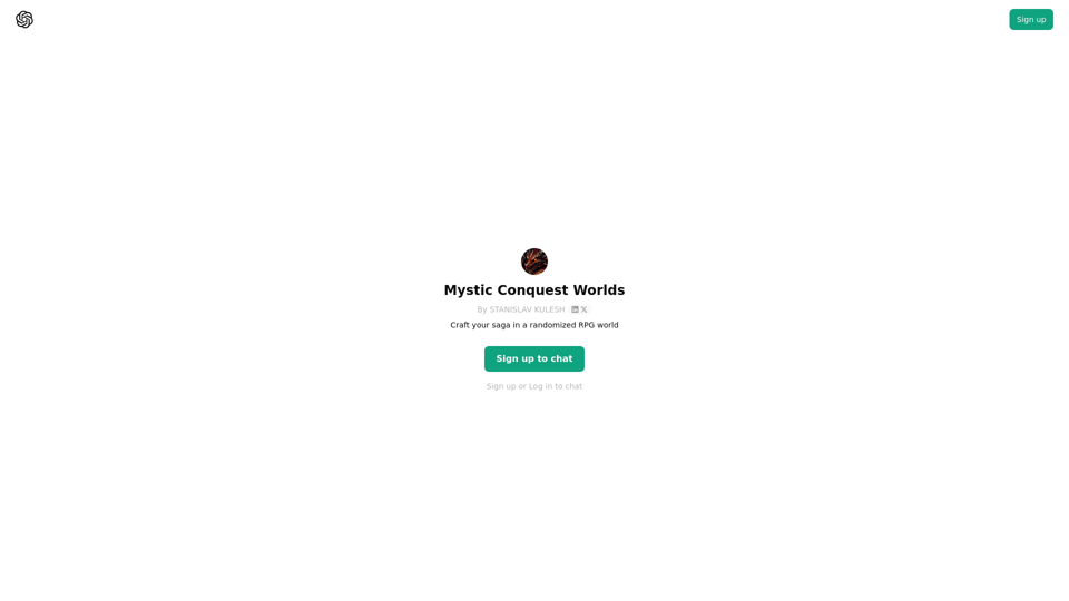 ChatGPT - Mystic Conquest Worlds