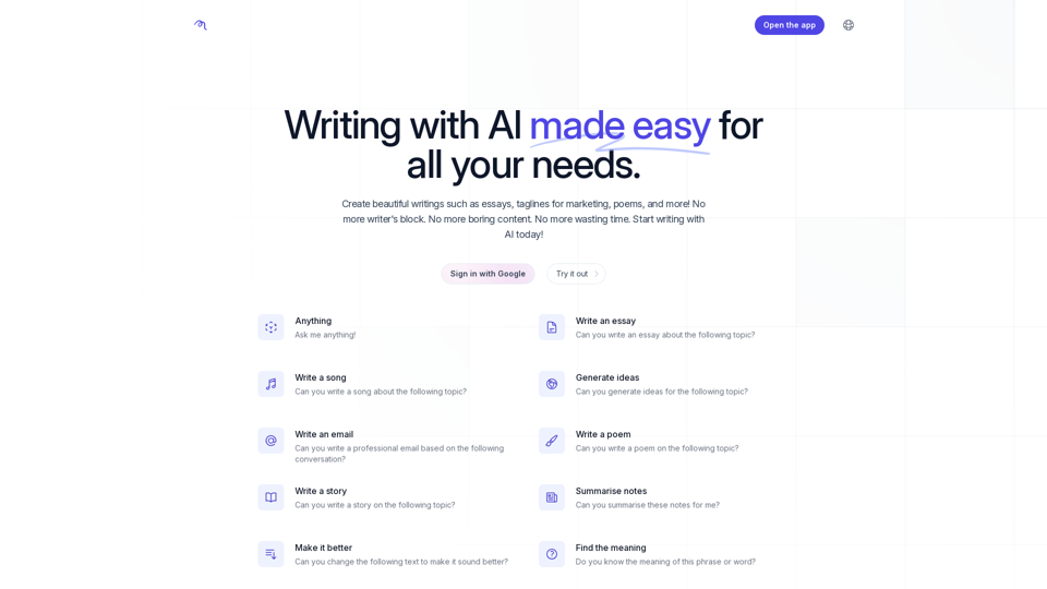 AI Writer - RubyGPT AI