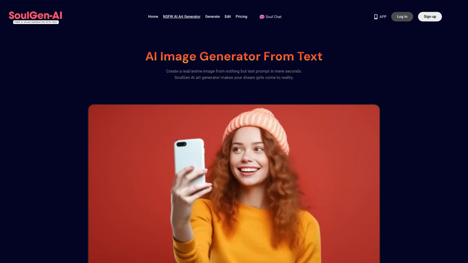 SoulGen AI: Free AI Image Generator to Create Art from Text