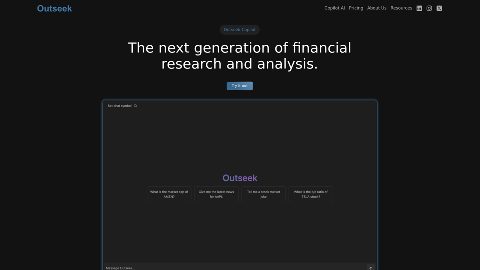 아웃시크 | 코피로트 AI 웹사이트 아웃시크 | 코피로트 AI 웹사이트