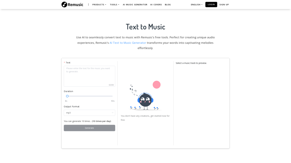 Text to Music with AI for Free