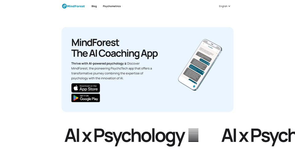 MindForest | Die AI-Coaching-App