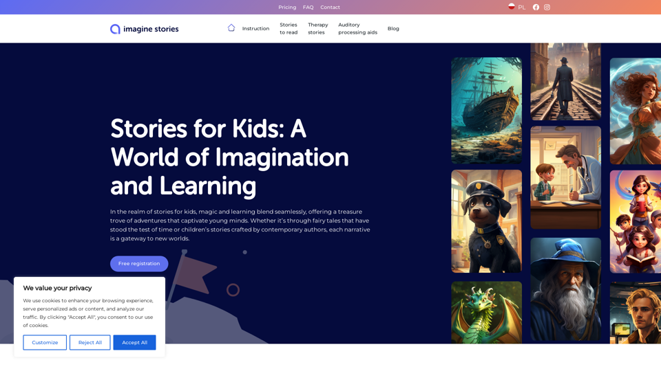 Imagine Stories - Stories for Kids: A World of Imagination and Learning