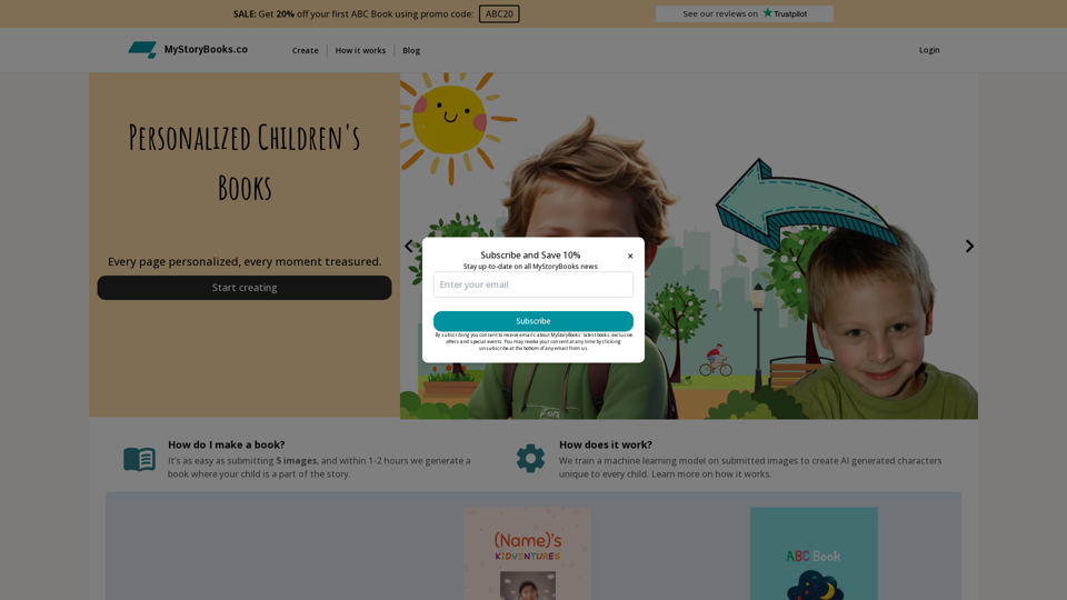MyStoryBooks | 어린이들을 위한 개인화된 AI 소설 MyStoryBooks | 어린이들을 위한 개인화된 AI 소설
