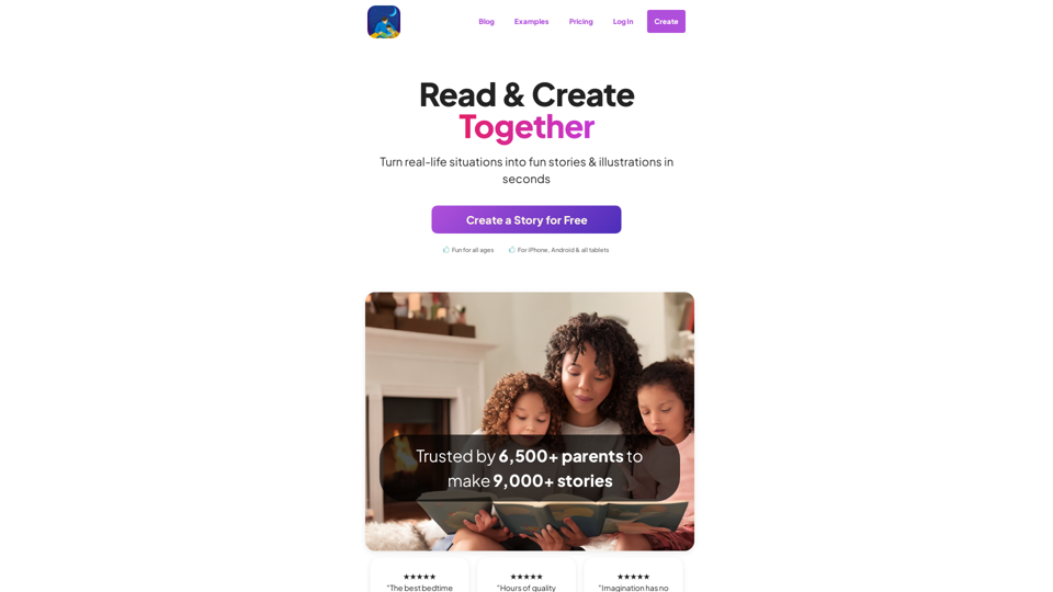 StoriesForKids.ai: AI를 사용한 개인화된 아이의 책 StoriesForKids.ai: AI를 사용한 개인화된 아이의 책